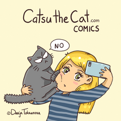 Printed zine "Catsu Comics"