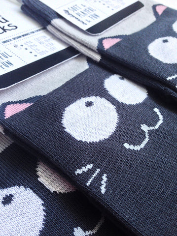 Kitty Socks "Smiling Cats"