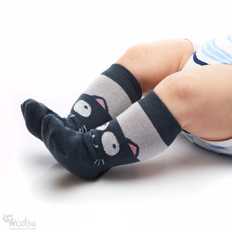 "Smiling Cats" Socks for Babies and Kids